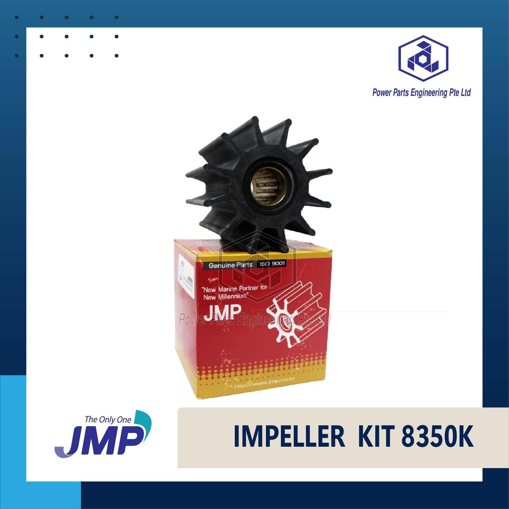 JMP 8350 / 8350K / 8350-01K Marine Flexible Impeller Kit
