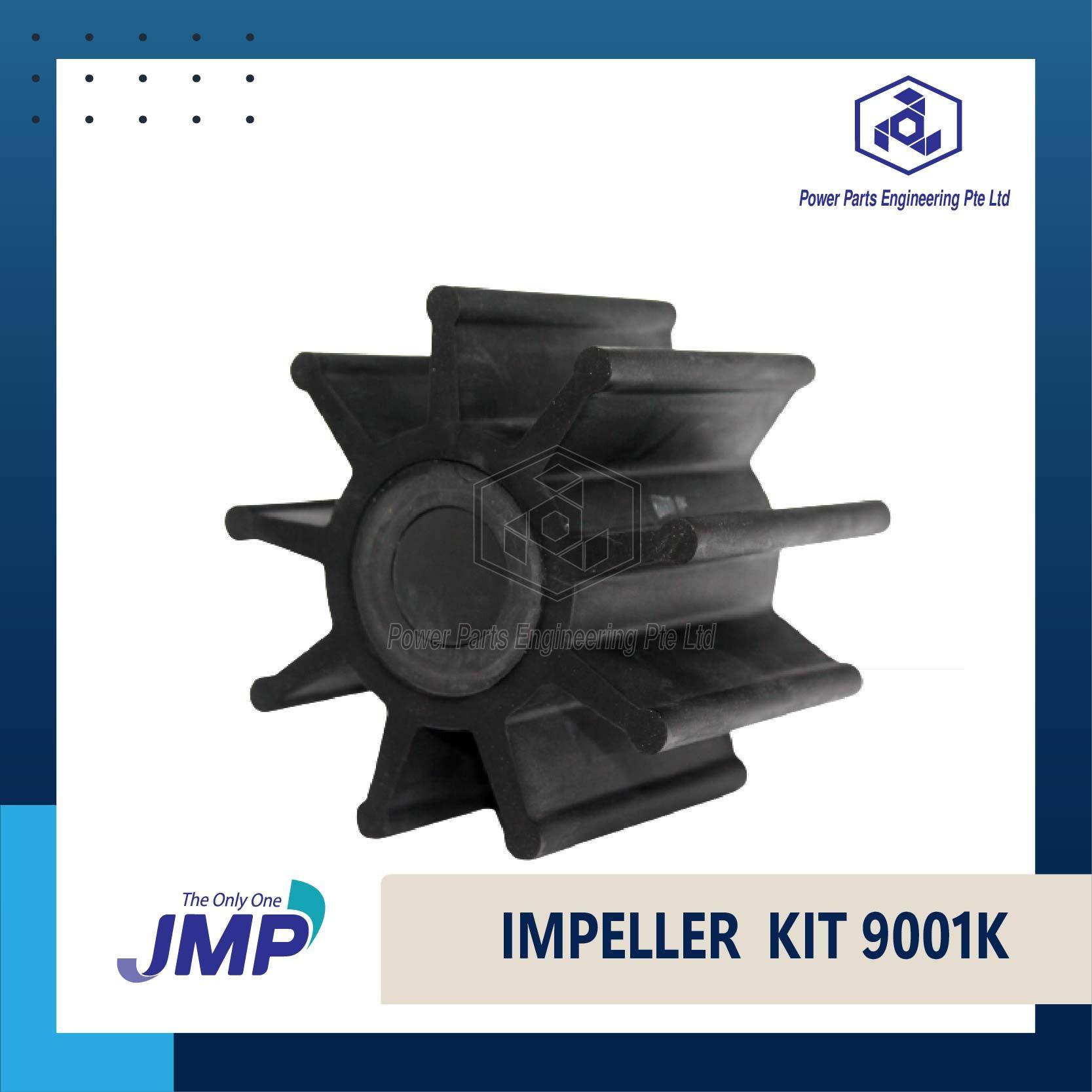 JMP 9001 / 9001K / 9001-01K Marine Flexible Impeller Kit