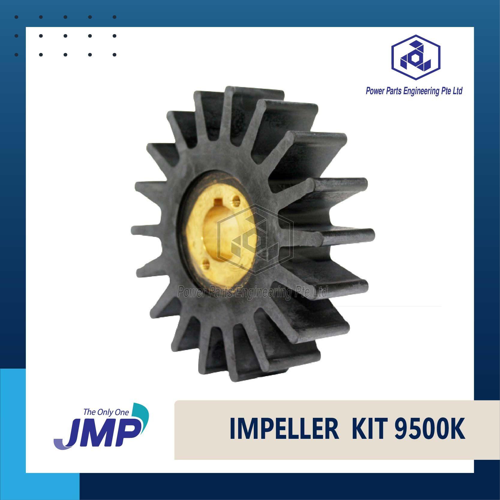 JMP 9500 / 9500K / 9500-01K Marine Flexible Impeller
